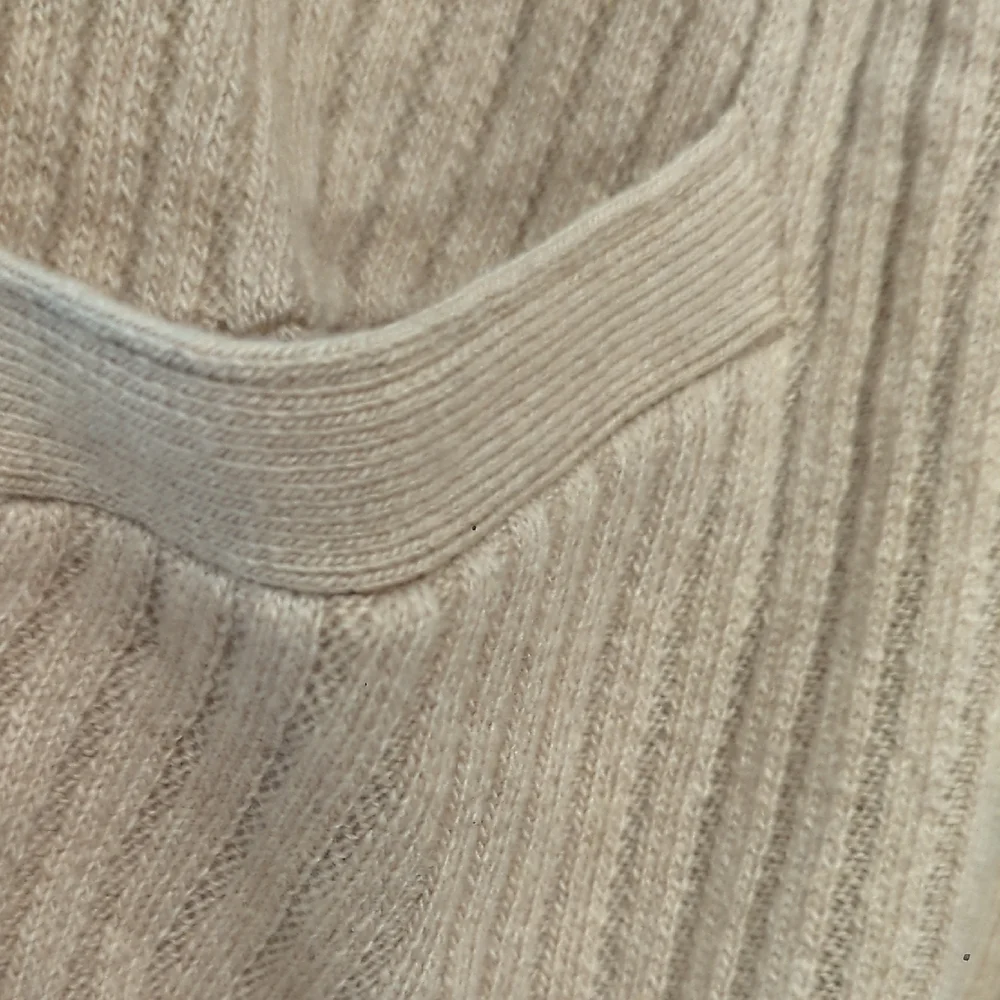 Banana Republic Camel Ribbed Knit Cardigan Italian Yarn Nwt - Picture 3 of 8